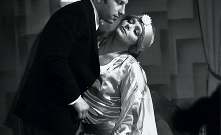 Anna Seniuk i Jerzy Stuhr w „Ich czworo” Gabrieli Zapolskiej w reżyserii Tomasza Zygadły, Teatr TV, 
