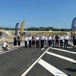 Otwarcie inwestycji autostradowej na Słowacji. Generalnym wykonawcą był Budimex