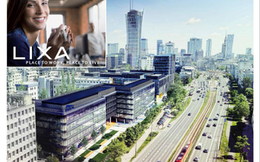 LIXA - inwestycja biurowa blisko ronda Daszyńskiego w Warszawie