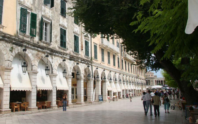 W stolicy wyspy Korfu intrygują włoskie wpływy w architekturze