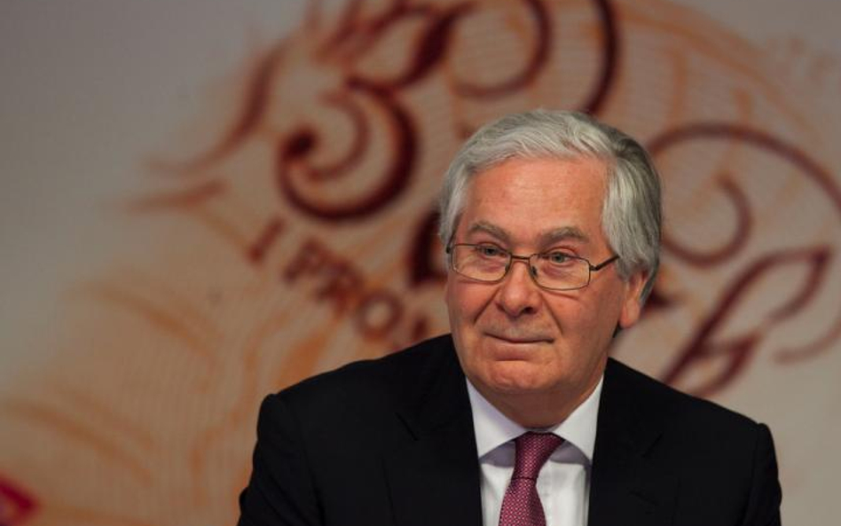 Mervyn King, gubernator Banku Anglii