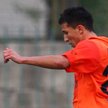 Ilijan Micanski - zdobywca trzech bramek w meczu KGHM Zagłębie Lubin - Korona Kielce