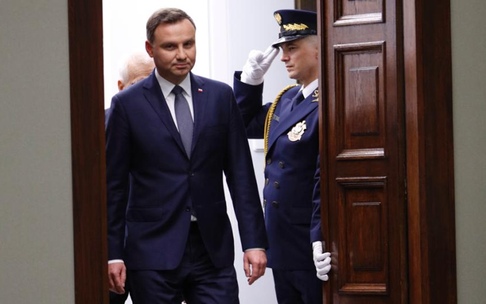 Prezydent Andrzej Duda pokieruje zmianami w sądownictwie