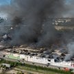 Pożar hali przy ul. Marywilskiej w Warszawie pozbawił miejsc pracy około 3 tys. osób. Ogień strawił 