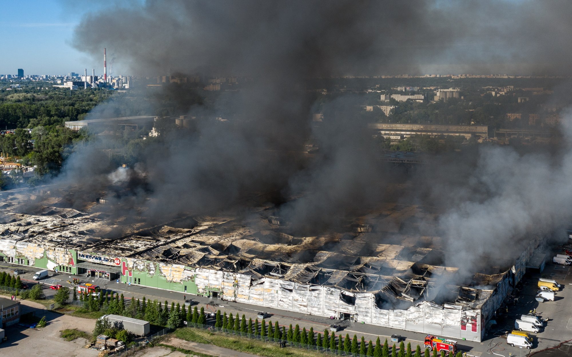 Kto stał za podpaleniem hali przy ul. Marywilskiej 44 w Warszawie?