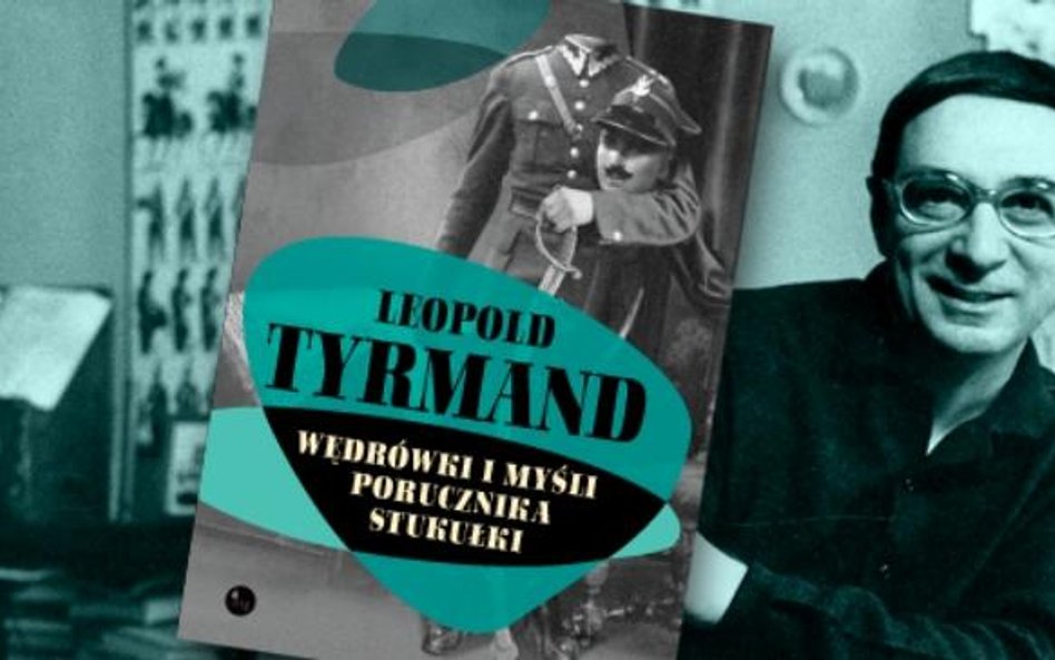 Leopold Tyrmand i okładka książki