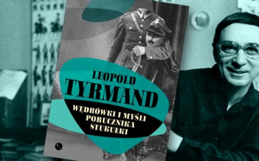 Leopold Tyrmand i okładka książki