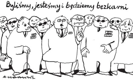 Komentarz rysunkowy. Bezkarni