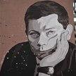 Mural z wizerunkiem Zbigniewa Herberta