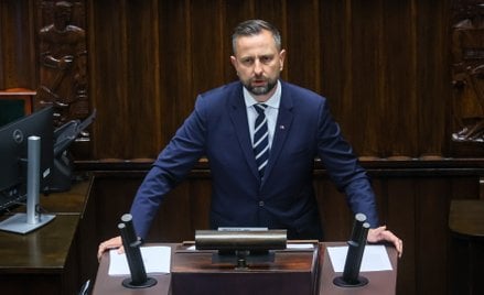 Wicepremier, minister obrony narodowej Władysław Kosiniak-Kamysz przemawia podczas posiedzenia Sejmu