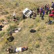 Przewrócił się bus z migrantami. Nie żyje 17 osób