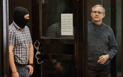 Paul Whelan w czasie procesu o szpiegostwo w Rosji