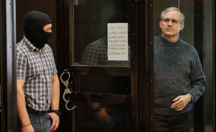 Paul Whelan w czasie procesu o szpiegostwo w Rosji