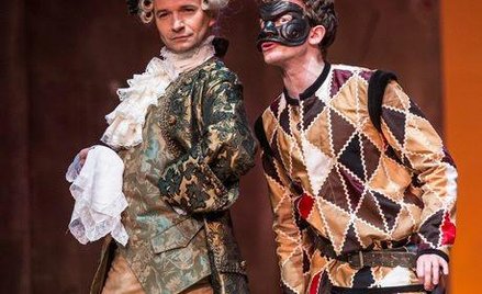 Waldemar Barwiński (Floryndo) i Krzysztof Szczepaniak (Arlekin).