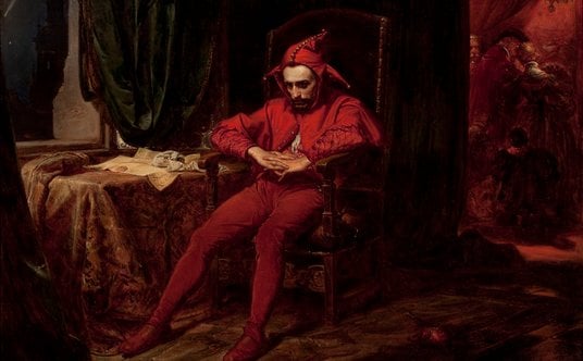 Jan Matejko „Stańczyk”, 1862;	 Muzeum Narodowe w Warszawie
