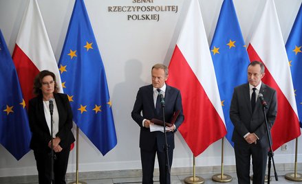 PO składa projekt zmiany Konstytucji ws. obecności Polski w UE