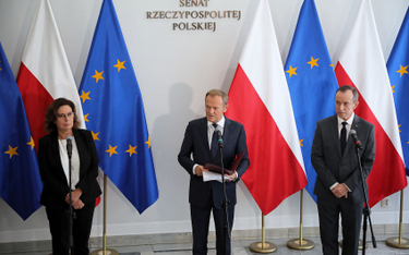 PO składa projekt zmiany Konstytucji ws. obecności Polski w UE