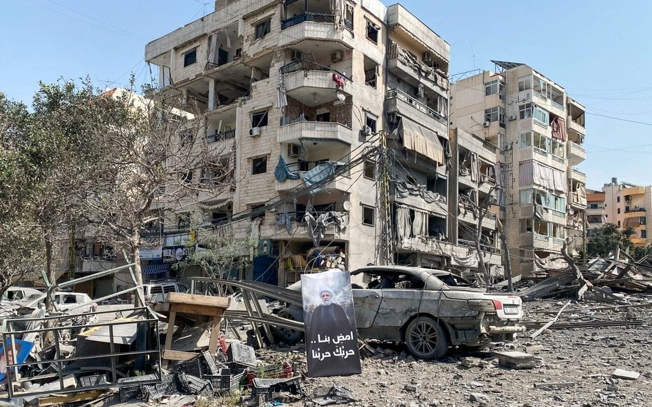 Skutki ataku na Bejrut