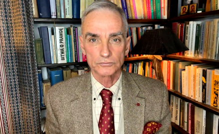 Dr Jan Maria Jackowski, analityk polityczny i były parlamentarzysta PiS