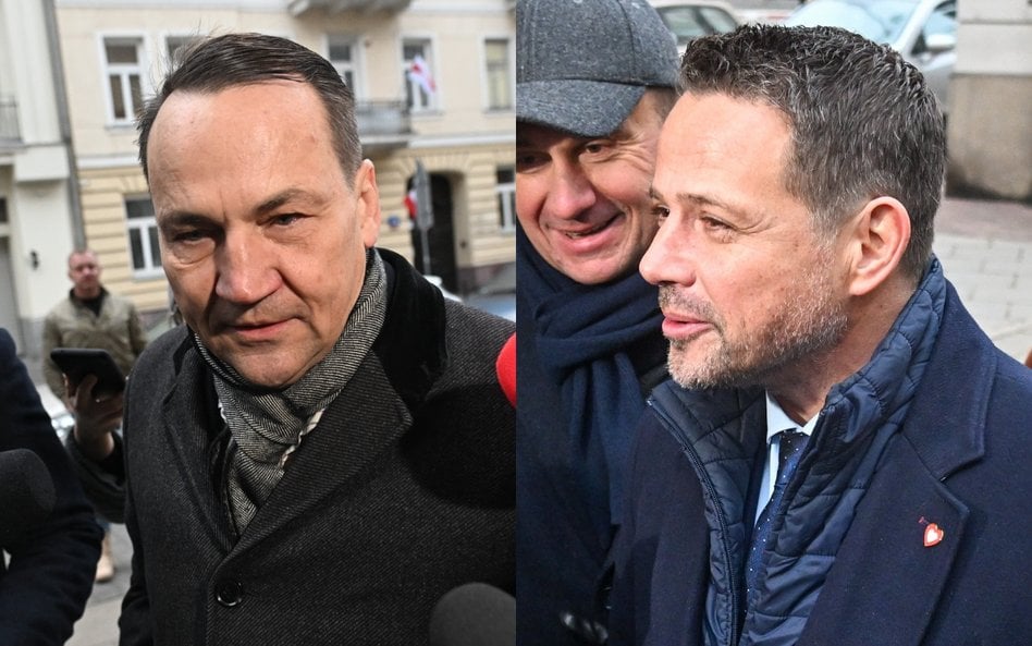 Kto będzie kandydatem KO na prezydenta – Radosław Sikorski czy Rafał Trzaskowski? Zdecydują prawybory