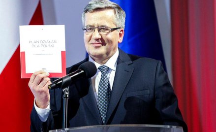 Prezydent Bronisław Komorowski