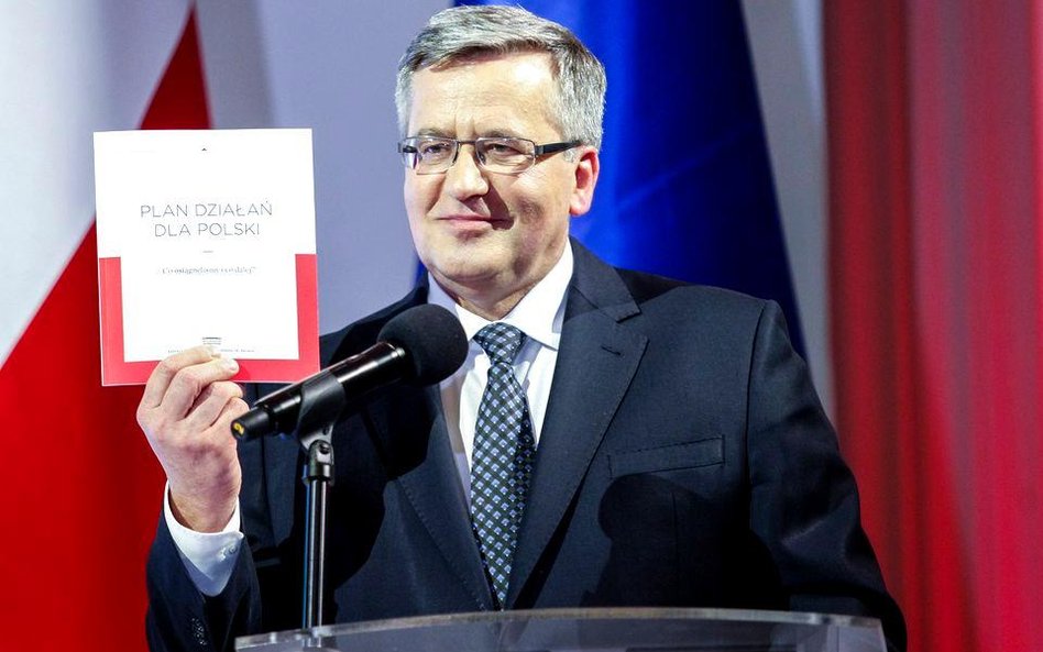 Prezydent Bronisław Komorowski