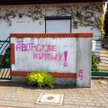 "Aborcyjne ku..." na płocie żony prezydenta Poznania