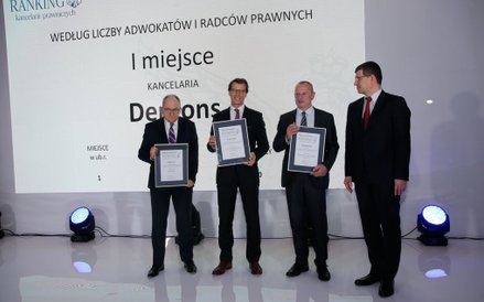Arkadiusz Krasnodębski (Dentons), Robert Gawałkiewicz (SKS), Józef Palinka (DZP), Piotr Łysek (GREMI