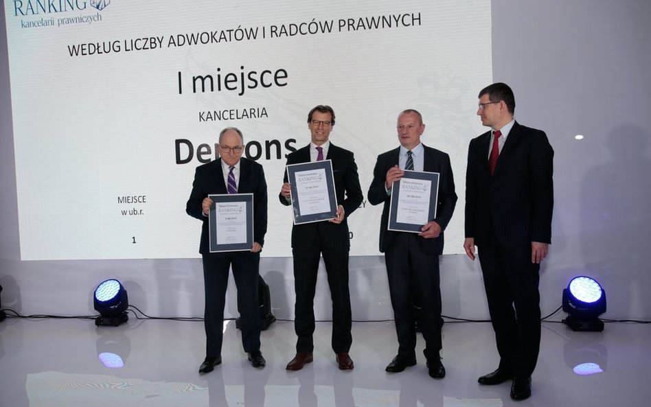 Arkadiusz Krasnodębski (Dentons), Robert Gawałkiewicz (SKS), Józef Palinka (DZP), Piotr Łysek (GREMI