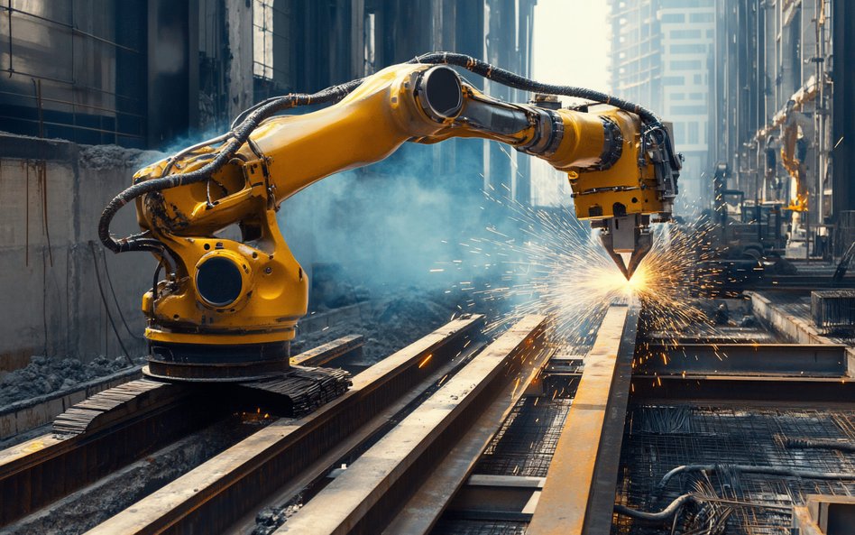 Budownictwo, wykorzystując roboty, ma szansę zwiększyć swoją efektywność energetyczną i zmniejszyć e