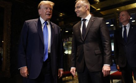 Donald Trump i Andrzej Duda