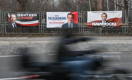 Banery wyborcze kandydatów na prezydenta RP