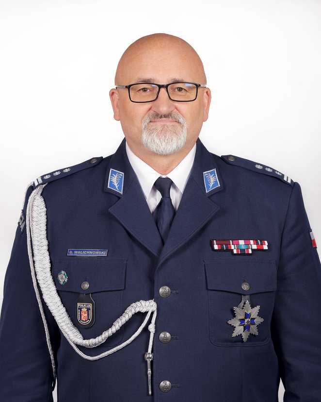 Inspektor Dariusz Walichnowski jest komendantem stołecznej policji od kwietnia 2024 roku
