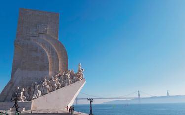 Jeden z symboli Lizbony, 52-metrowy pomnik Odkrywców uwieczniający konkwistadorów i duchownych wyrus