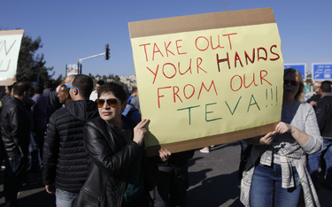 Pracownicy Teva Pharmaceutical protestują w Izraelu