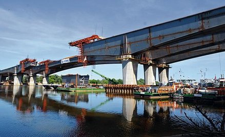 W Warszawie nowy most Północny nie zdąży powstać. Tymczasem na aż czterech innych przeprawach będą o