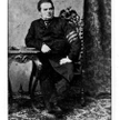 Leopold Kronenberg z opaską członka Delegacji Miejskiej.