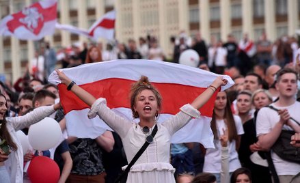 Po wyborach prezydenckich na Białorusi nie ustają protesty opozycji