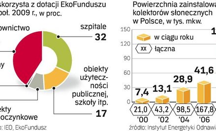 Według stowarzyszenia energetyki słonecznej ESTIF rynek kolektorów w UE wart jest 3 mld euro. W Pols