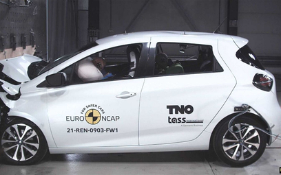 Zero gwiazdek dla Renault Zoe w teście zderzeniowym EuroNCAP