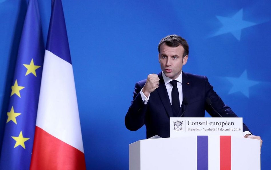 Macron: Polska może wykluczyć się z mechanizmu solidarności finansowej