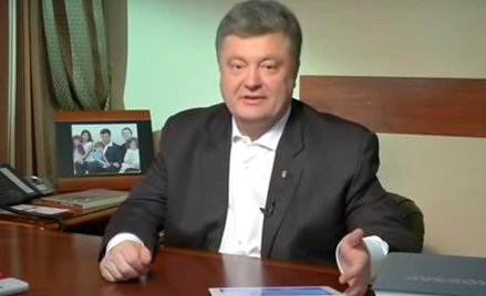 Prezydent Ukrainy Petro Poroszenko