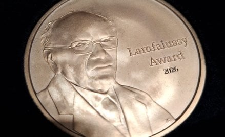 Złoty medal Lámfalussy Award