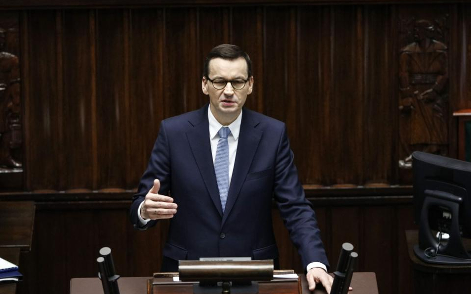 Premier Matusz Morawiecki