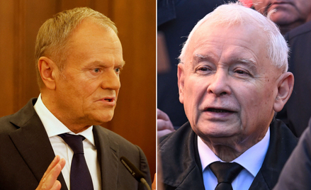 Donald Tusk i Jarosław Kaczyński