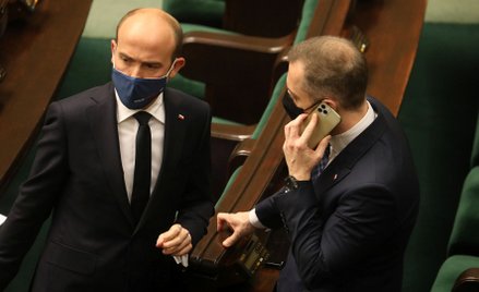 Borys Budka i Cezary Tomczyk