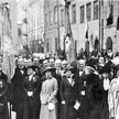 Wiec aktorów na Rynku Starego Miasta, 3 maja 1916 r.
