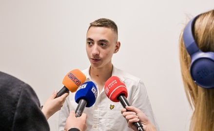 Danił – osiemnastoletni pacjent – zapewnia, że czuje się już bardzo dobrze