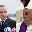 Andrzej Duda i papież Franciszek