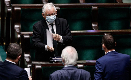 Prezes PiS Jarosław Kaczyński